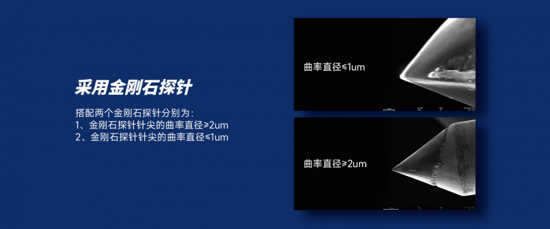 國產臺階儀JS100A采用金剛石探針